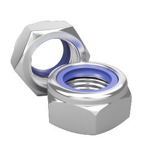 Гайка DIN 982 шестигранная самоконтрящаяся