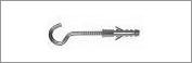 Дюбель универсальный с круглым крюком