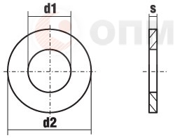 Шайба ГОСТ 13438 68, DIN 6319