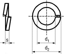 шайба гост 6402 70, din 127