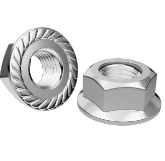 Гайка с фланцем DIN 6923